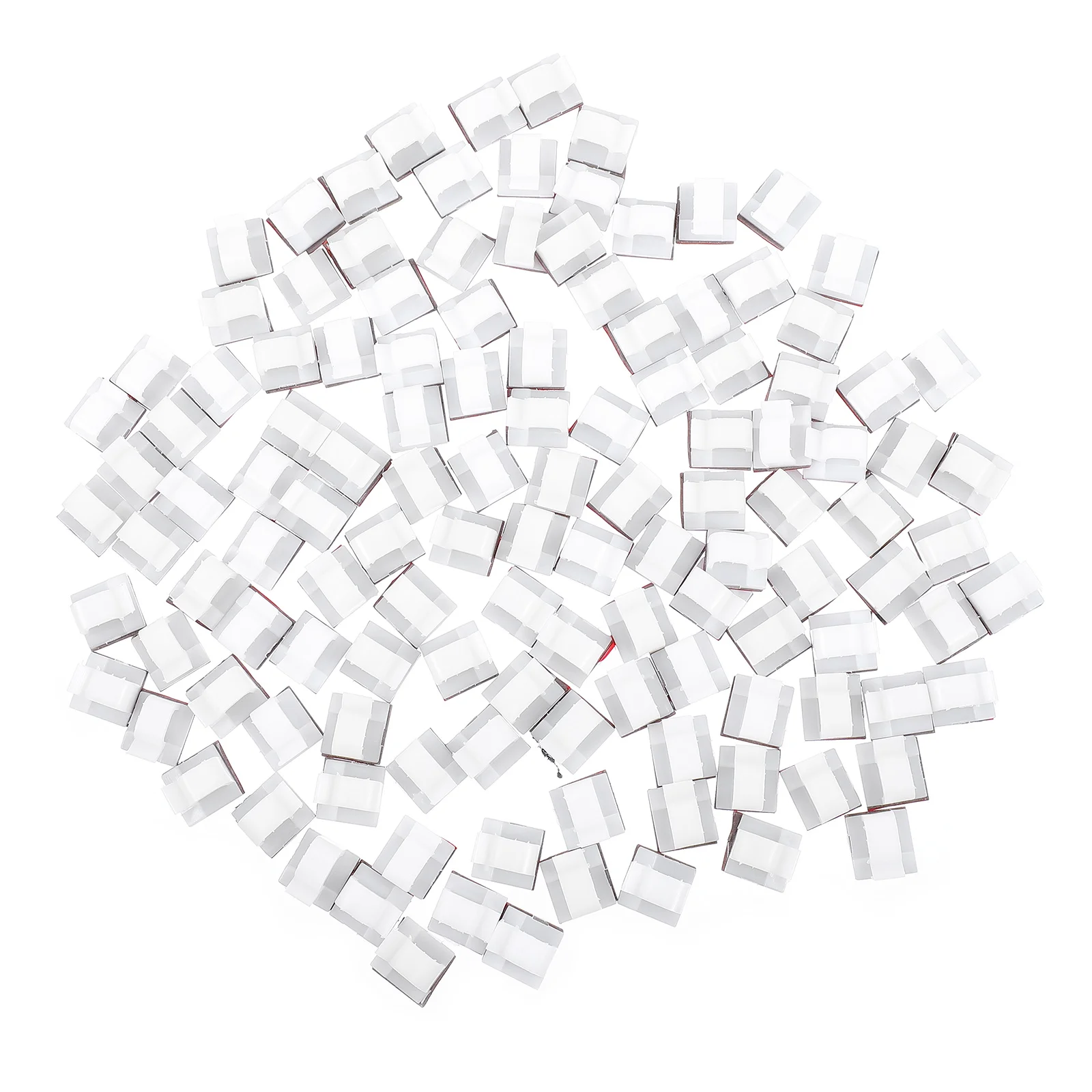 120 Pcs Cable Clips Wire Tidy Adhesive Cord Holders Plastic Management Clamps Storage ganizer for Home Office Garage
120 Pcs Cable Clips Wire Tidy Adhesive Cord Holders Plastic Management Clamps Storage ganizer for Home Office Garage