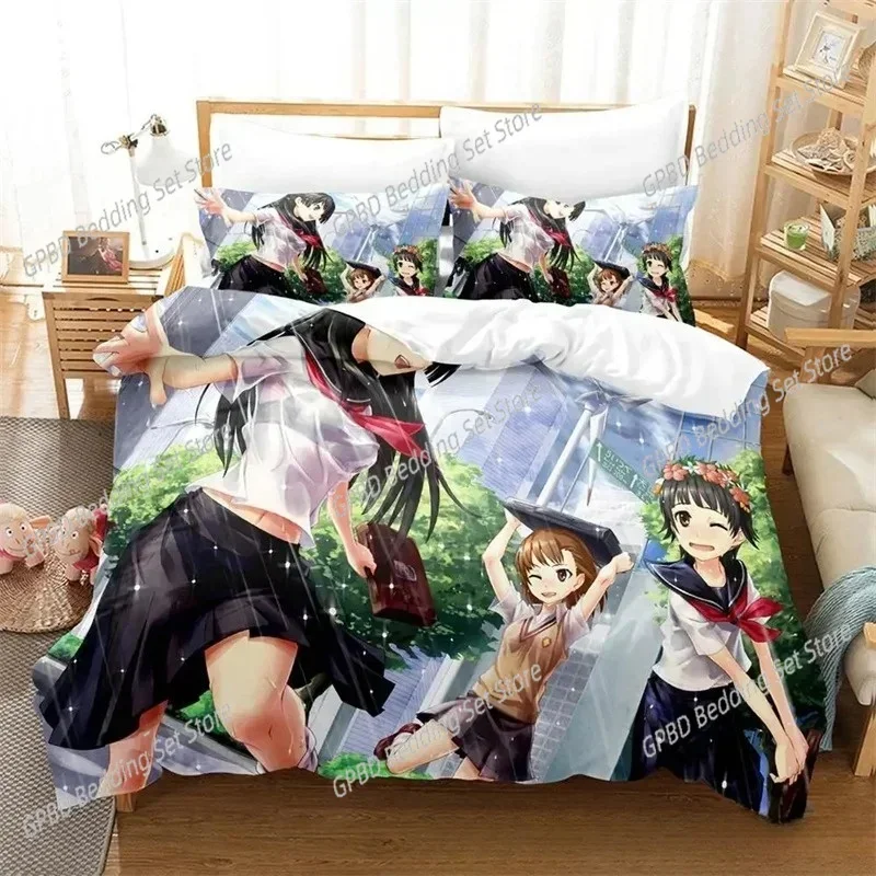 Misaka Mikoto A Certain Magical Index Railgun 3D NEW Duvet Cover Pillowcase Bedding Set Adult Girl Bedroom Single Double Large
Misaka Mikoto A Certain Magical Index Railgun 3D NEW Duvet Cover Pillowcase Bedding Set Adult Girl Bedroom Single Double Large