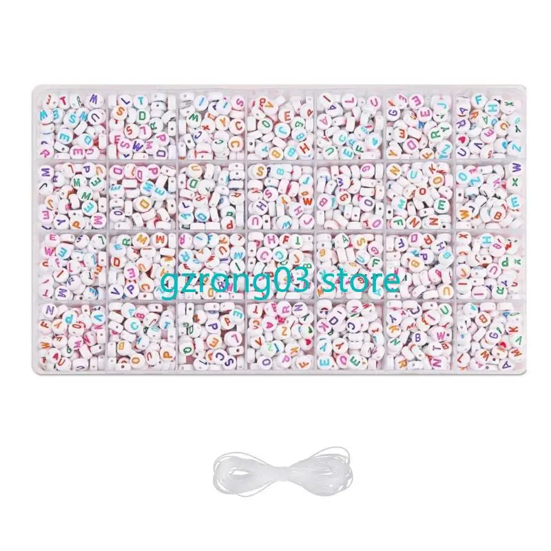 127C 1850pcs Multipurpose Letter Beads Set Vibranting Color Portable for Crafting Friendship Bracelets and Bracelet Gifts
127C 1850pcs Multipurpose Letter Beads Set Vibranting Color Portable for Crafting Friendship Bracelets and Bracelet Gifts