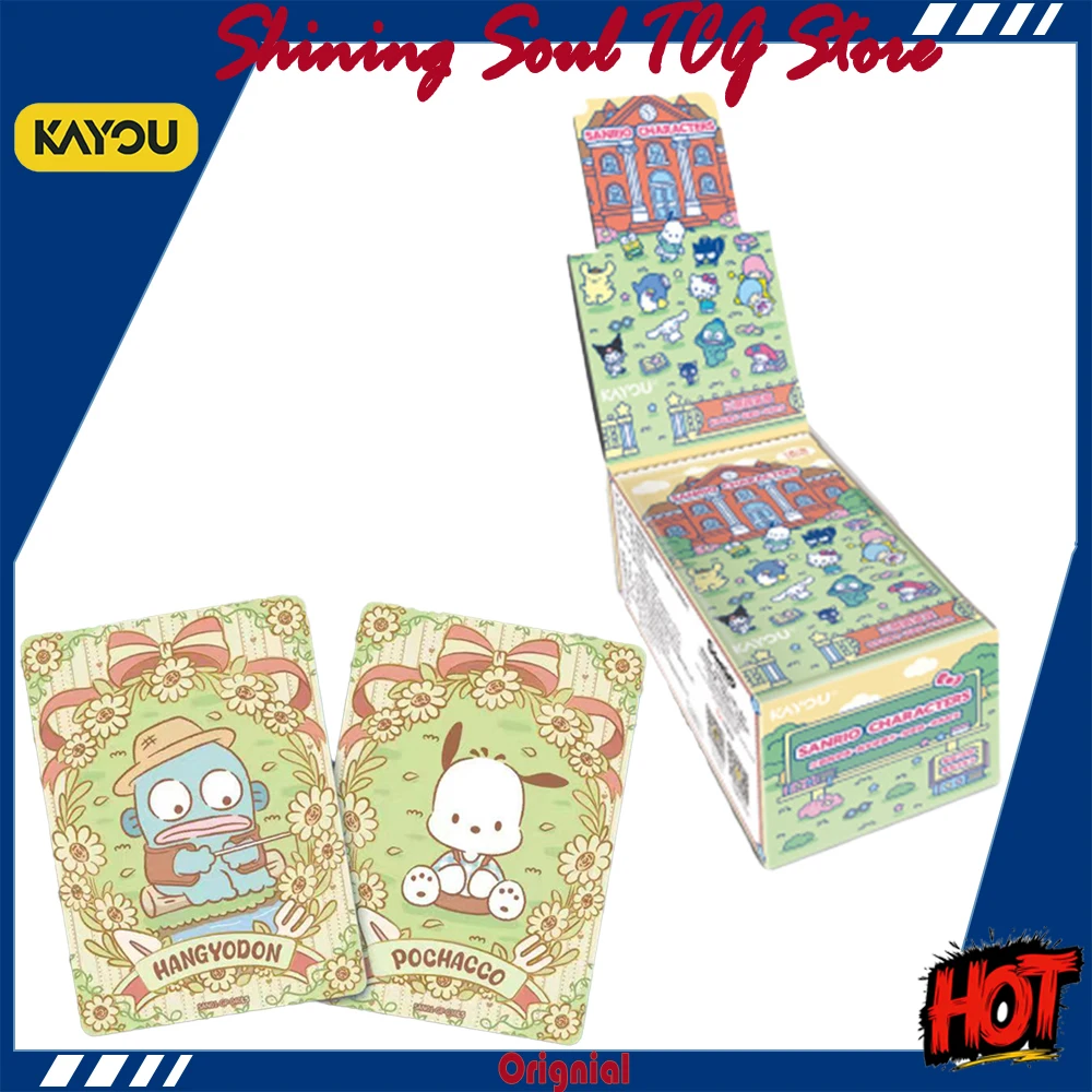 Genuine KAYOU Sanrio Family Cards · Cute Dream Collectible Cards · Classic Pack · Mellow Youth Days Exquisite Gift Original Box
Genuine KAYOU Sanrio Family Cards · Cute Dream Collectible Cards · Classic Pack · Mellow Youth Days Exquisite Gift Original Box