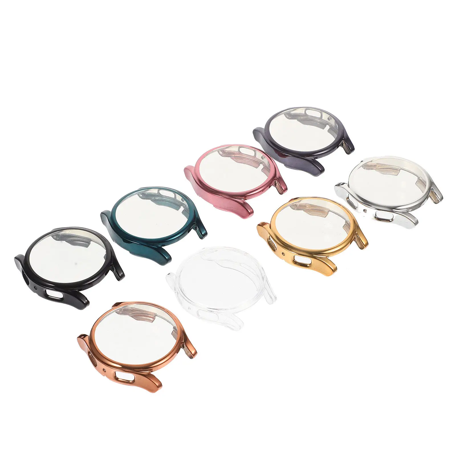 8Pcs Electroplated Tpu Smartwatch Shell Lightweight Anti-Collision Buffer Fine Texture Long-Term Use Protector
8Pcs Electroplated Tpu Smartwatch Shell Lightweight Anti-Collision Buffer Fine Texture Long-Term Use Protector