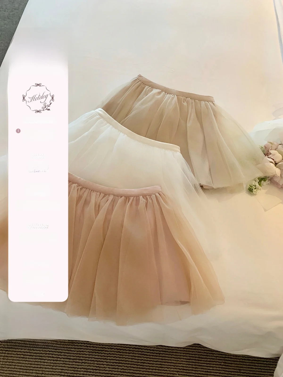 Sweet And Gentle Short Skirt Mesh Skirt Girl's Ballet Style Half Skirt Lace Detail Standard Fit Spring Collection GQ60346
Sweet And Gentle Short Skirt Mesh Skirt Girl's Ballet Style Half Skirt Lace Detail Standard Fit Spring Collection GQ60346