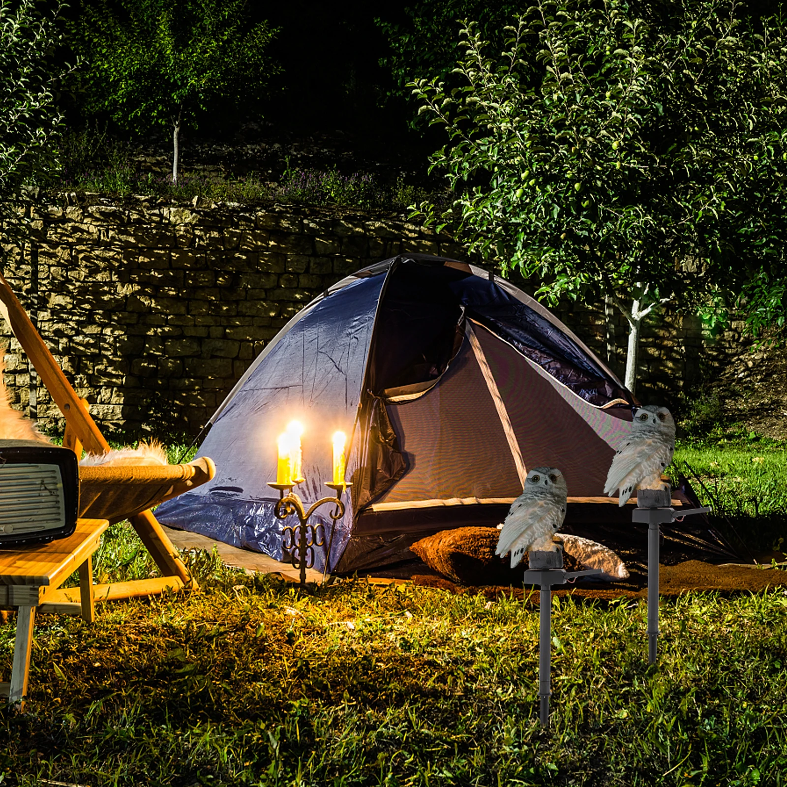 2 pcs Owl Solar Lawn Lamp LED Ground Solar Powered Lawn Lamp Plug Micro Landscape Night Light for Garden Patio Deck Decoration
2 pcs Owl Solar Lawn Lamp LED Ground Solar Powered Lawn Lamp Plug Micro Landscape Night Light for Garden Patio Deck Decoration