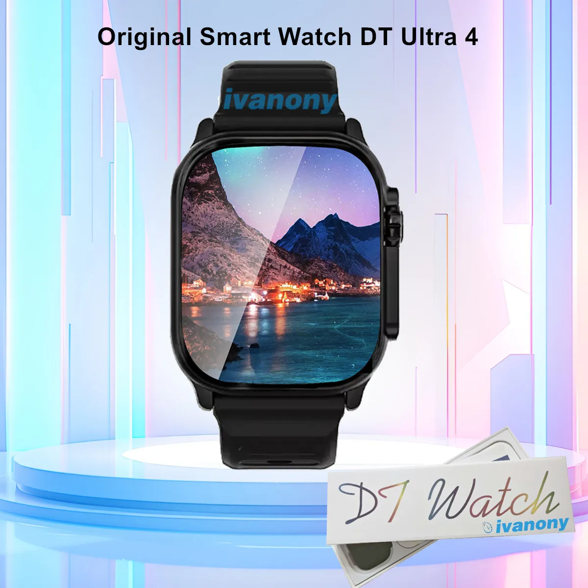 Original Amoled Smart Watch DT Ultra 4 Support Earphone Connect 4GB Memory Google Map Navigation Compass Smartwatch Women Men
Original Amoled Smart Watch DT Ultra 4 Support Earphone Connect 4GB Memory Google Map Navigation Compass Smartwatch Women Men