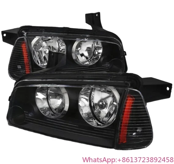 Hot-selling Front light Factory Style Headlights w/ Corner Lights FOR 2006-2010 Dodge Charger (Black/ Smoke)
Hot-selling Front light Factory Style Headlights w/ Corner Lights FOR 2006-2010 Dodge Charger (Black/ Smoke)