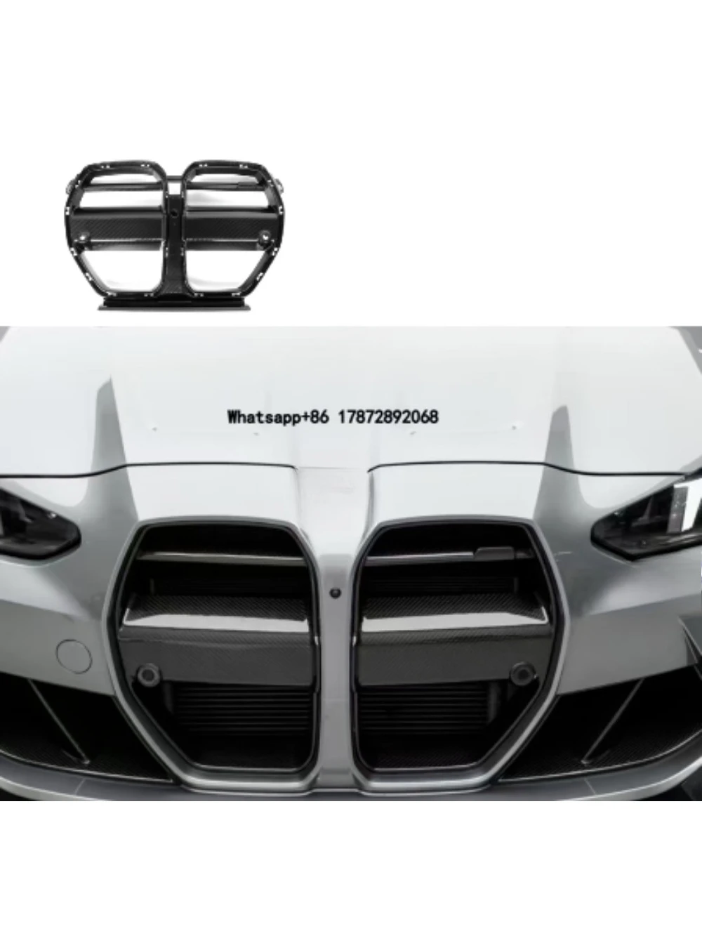 G80 G82 High Quality Carbon Fiber V2 Style Grill Front Bumper Grille for 2021+M3 G80 M4 G82 G83 G81
G80 G82 High Quality Carbon Fiber V2 Style Grill Front Bumper Grille for 2021+M3 G80 M4 G82 G83 G81
