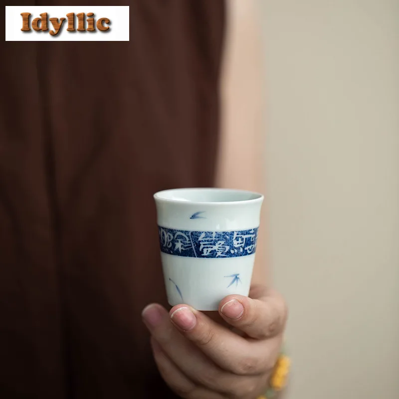 2 шт./лот, рукописная поэзия, бамбуковые узлы, чашка, антикварная чайная чаша, набор чашек, чашка для дегустации чая, чашки для запаха, чашки Chazhan Master, 60 мл
2 шт./лот, рукописная поэзия, бамбуковые узлы, чашка, антикварная чайная чаша, набор чашек, чашка для дегустации чая, чашки для запаха, чашки Chazhan Master, 60 мл