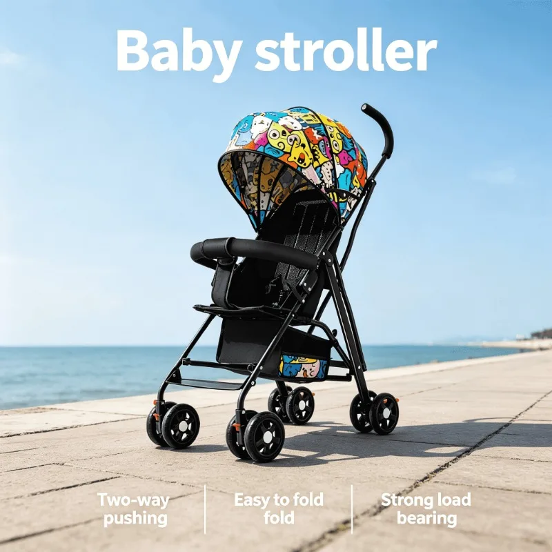 Lightweight Travel Baby Stroller - Compact & Foldable Umbrella Stroller with Reclining Seat One-Hand Fold Design Baby Cart
Lightweight Travel Baby Stroller - Compact & Foldable Umbrella Stroller with Reclining Seat One-Hand Fold Design Baby Cart