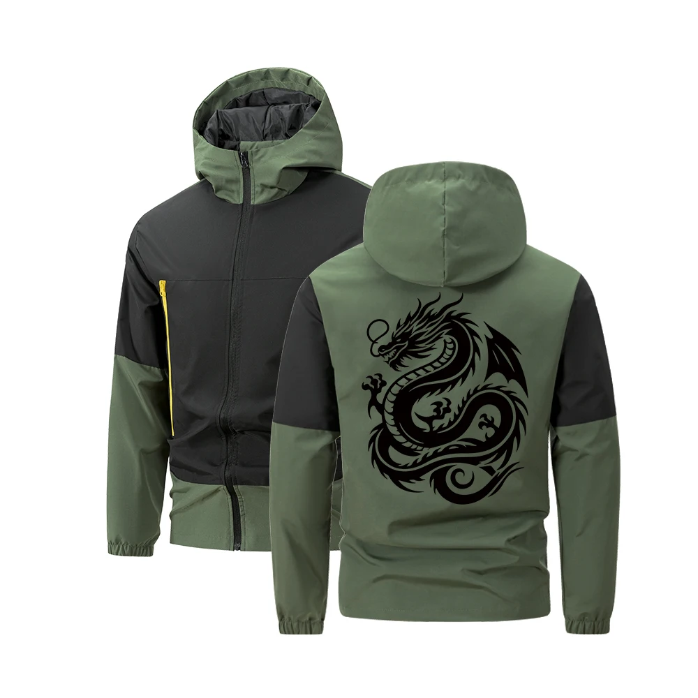 Men's Jacket Autumn and Winter Contrasting Color Stand up Collar Casual Sports Outdoor Fishing Long Sleeved Windbreaker
Men's Jacket Autumn and Winter Contrasting Color Stand up Collar Casual Sports Outdoor Fishing Long Sleeved Windbreaker