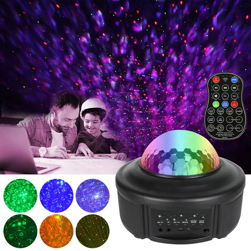 WUZSTAR Star Projector Night Light with USB Music Speaker and Voice Timer for Outdoor, Camping, Home Decor, Holiday Gift
WUZSTAR Star Projector Night Light with USB Music Speaker and Voice Timer for Outdoor, Camping, Home Decor, Holiday Gift