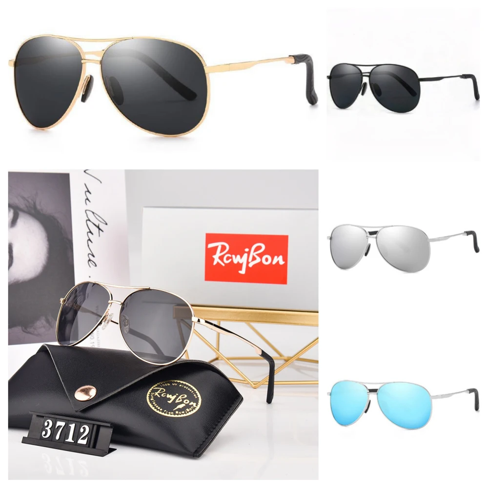 Fashion New Style RCWJBON 3712 Polarized Sunglasses Men Women Metal Frame Sun Glasses Designer Fishing Shades Eyewear UV400
Fashion New Style RCWJBON 3712 Polarized Sunglasses Men Women Metal Frame Sun Glasses Designer Fishing Shades Eyewear UV400