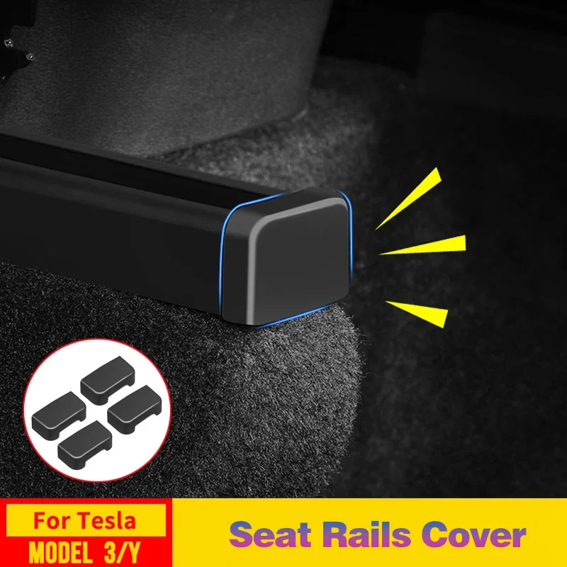 4pcs Seat Rail Cover Protector For Tesla Model 3 Y Juniper Accessories 2026 -2021 Rear End Pieces Backseat Slide Protection Mats
4pcs Seat Rail Cover Protector For Tesla Model 3 Y Juniper Accessories 2026 -2021 Rear End Pieces Backseat Slide Protection Mats