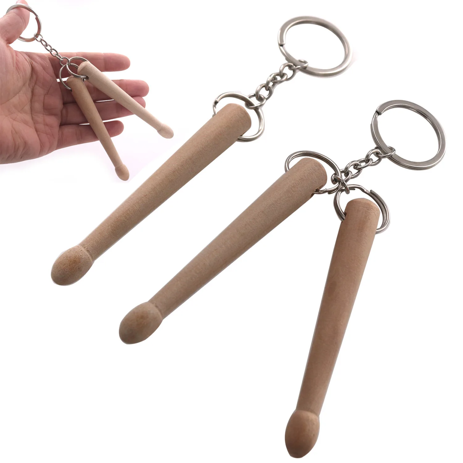 2 Pcs Mini Drum Stick Keychain Keyring Accessories Drumstick Charm Holder Metal Mallets Accessory Travel
2 Pcs Mini Drum Stick Keychain Keyring Accessories Drumstick Charm Holder Metal Mallets Accessory Travel