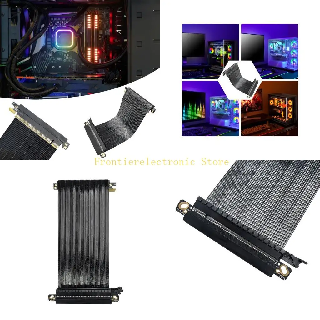 G8DB Fast Speed PCIe 5.0 x16 Два обратного гибкого кабеля 15 см. Оптимизация пространства ITXS Шесть слоев низкого импеданса
G8DB Fast Speed PCIe 5.0 x16 Два обратного гибкого кабеля 15 см. Оптимизация пространства ITXS Шесть слоев низкого импеданса