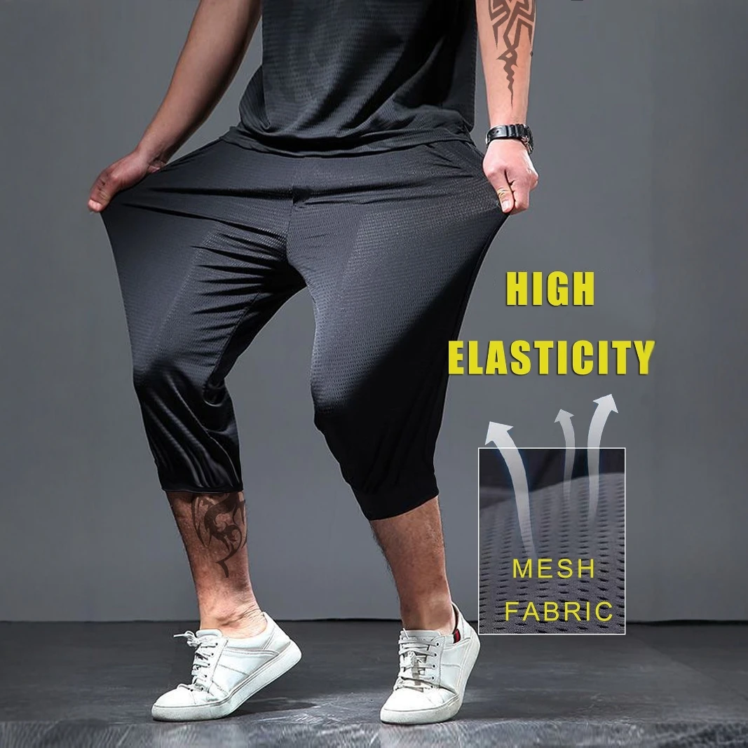 Men'S Summer Pants, Ultra-Thin Quick-Dry Sports Casual Trousers, Straight-Leg Tapered Breathable Three-Quarter Pants, Versatile
Men'S Summer Pants, Ultra-Thin Quick-Dry Sports Casual Trousers, Straight-Leg Tapered Breathable Three-Quarter Pants, Versatile