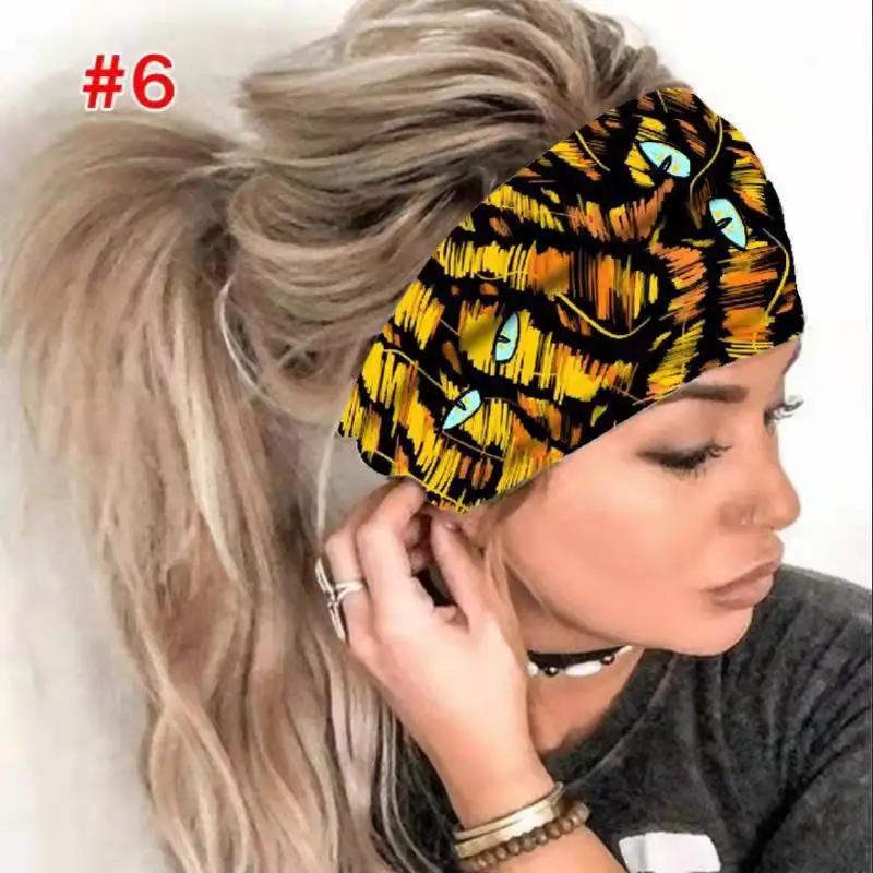 Icey Sports Bandana Women's Cartoon Pattern Individually Wrapped Print Stretch Sports Headband
Icey Sports Bandana Women's Cartoon Pattern Individually Wrapped Print Stretch Sports Headband