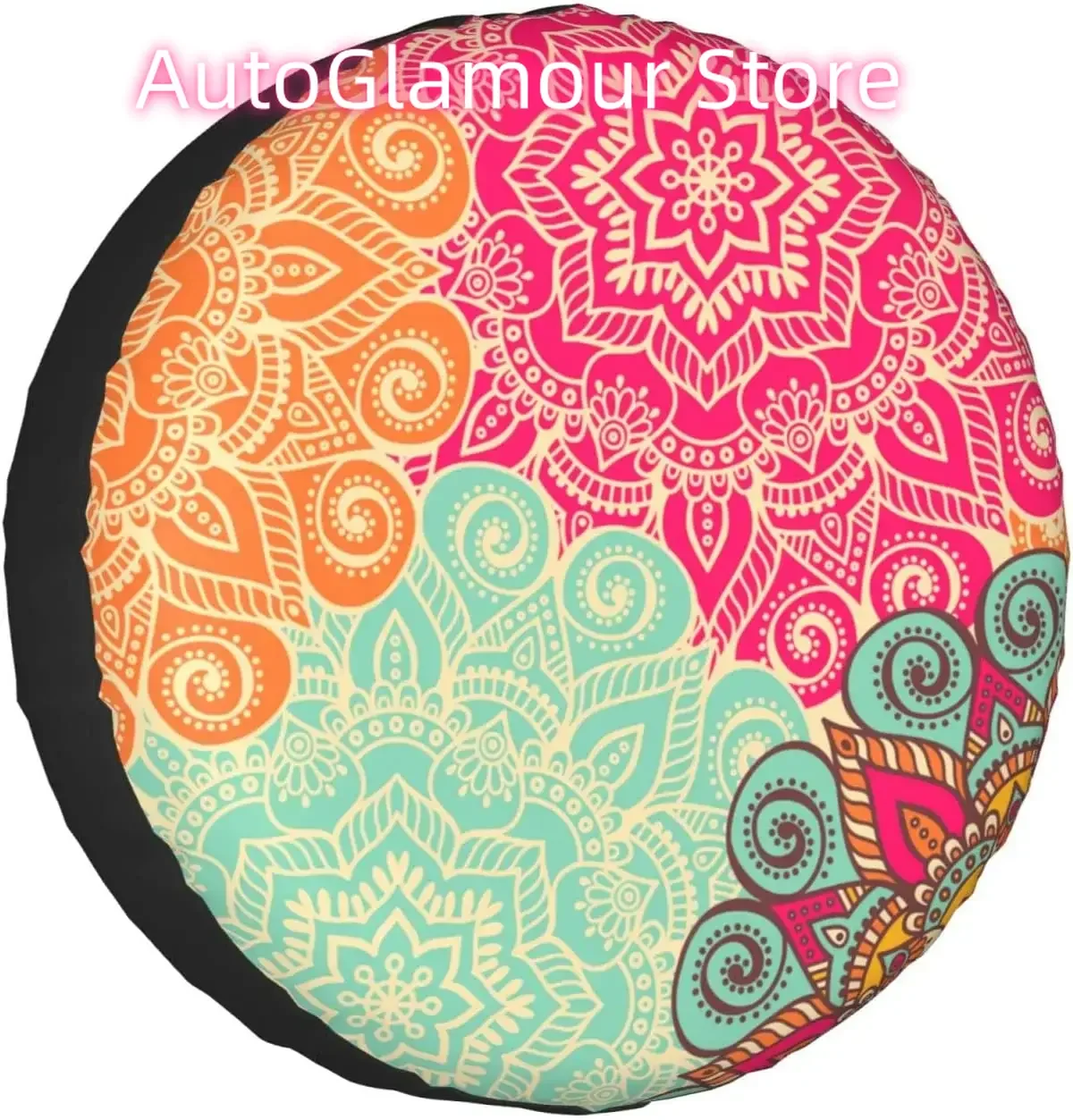 Spare Tire Cover Universal Portable Tires Cover Colorful Boho Car Tire Cover Wheel Protector Weatherproof and Dust-Proof
Spare Tire Cover Universal Portable Tires Cover Colorful Boho Car Tire Cover Wheel Protector Weatherproof and Dust-Proof