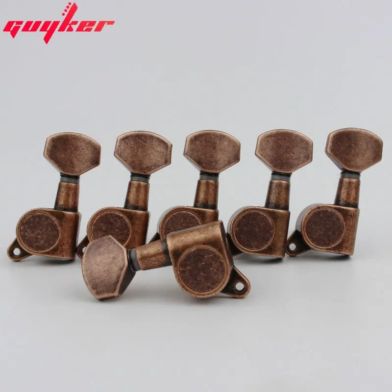 Тюнер для электрогитары GUYKER, ретро-цвета, несколько вариантов, замок J-07
Тюнер для электрогитары GUYKER, ретро-цвета, несколько вариантов, замок J-07