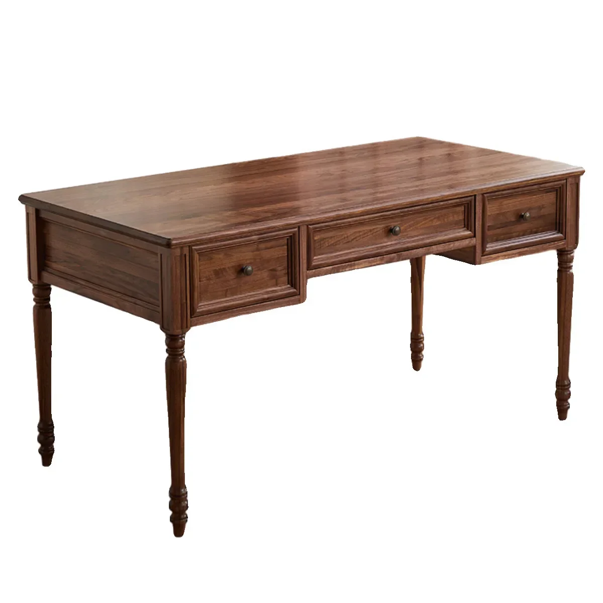 Vintage North American Black Walnut Desk Modern Solid Wood Desk Household Rectangle Writing Desk
Vintage North American Black Walnut Desk Modern Solid Wood Desk Household Rectangle Writing Desk