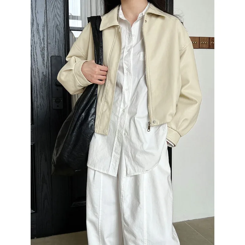 2026 New Spring Autumn Women's Vintage-Finish Short Real Leather Jacket, 100% Genuine Leather, Timeless Premium Coat for Women
2026 New Spring Autumn Women's Vintage-Finish Short Real Leather Jacket, 100% Genuine Leather, Timeless Premium Coat for Women