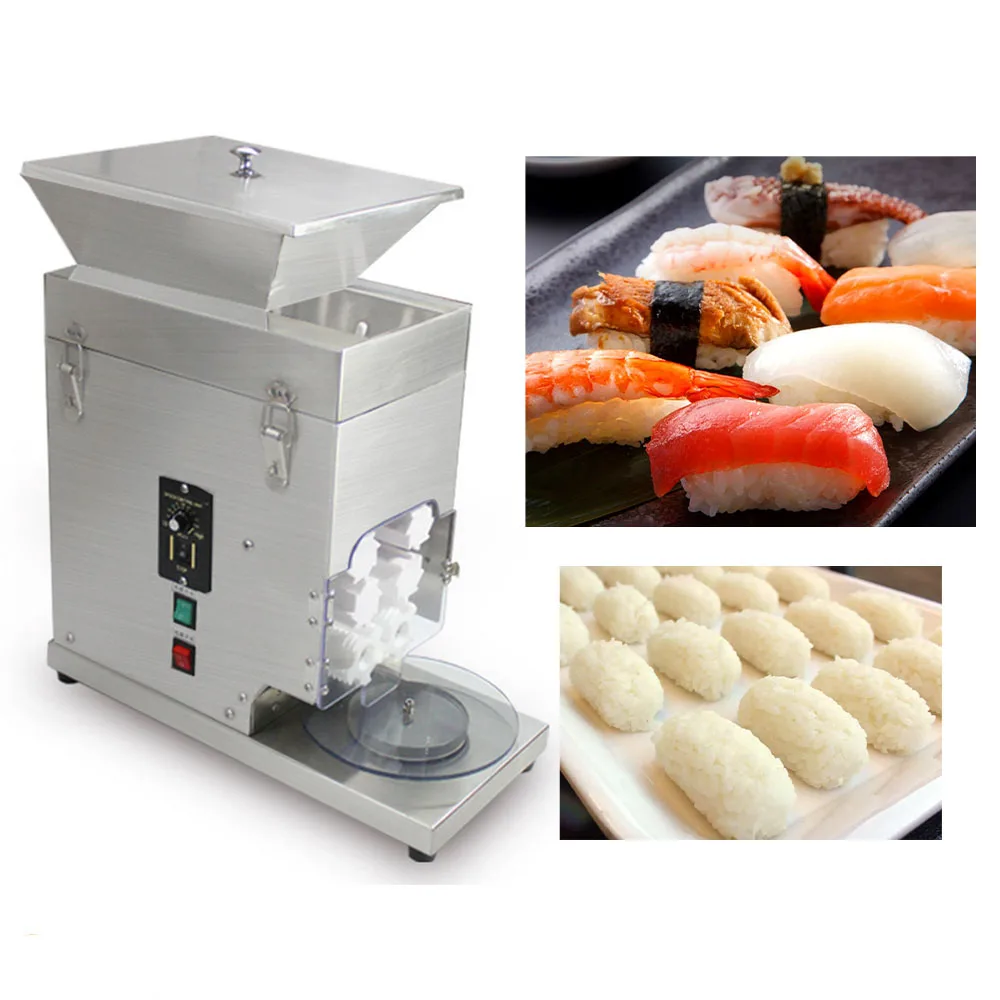 110v 40W Small Tabletop Rice Ball Machine Sushi Rice Ball Forming Making Machine Onigiri Sushi Rice Roll Maker Machine
110v 40W Small Tabletop Rice Ball Machine Sushi Rice Ball Forming Making Machine Onigiri Sushi Rice Roll Maker Machine