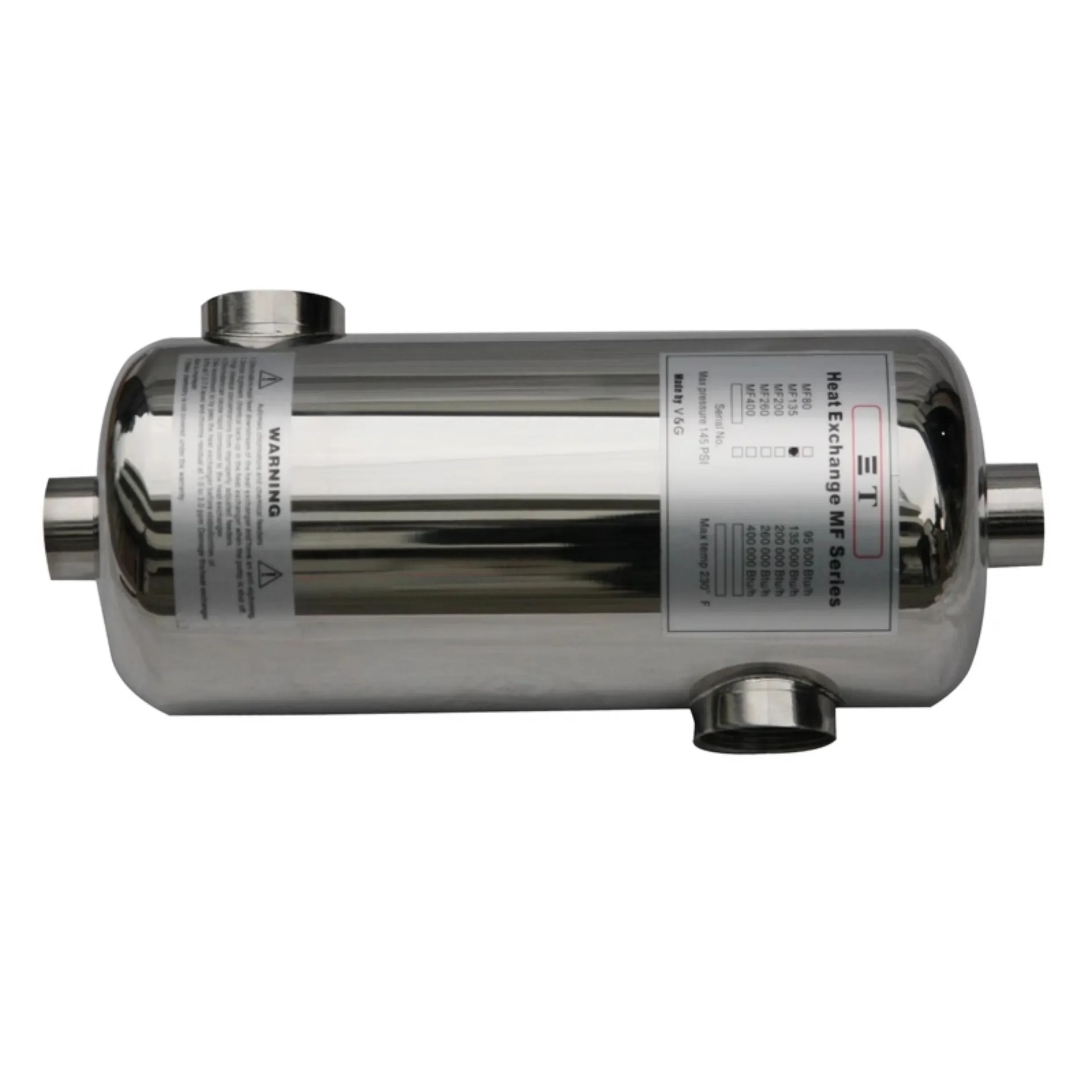 Outdoor Heated Swimming Pool Heat Exchanger Bathtub Heater Household Stainless Steel Tubular Water Circulation Heat Exchanger
Outdoor Heated Swimming Pool Heat Exchanger Bathtub Heater Household Stainless Steel Tubular Water Circulation Heat Exchanger