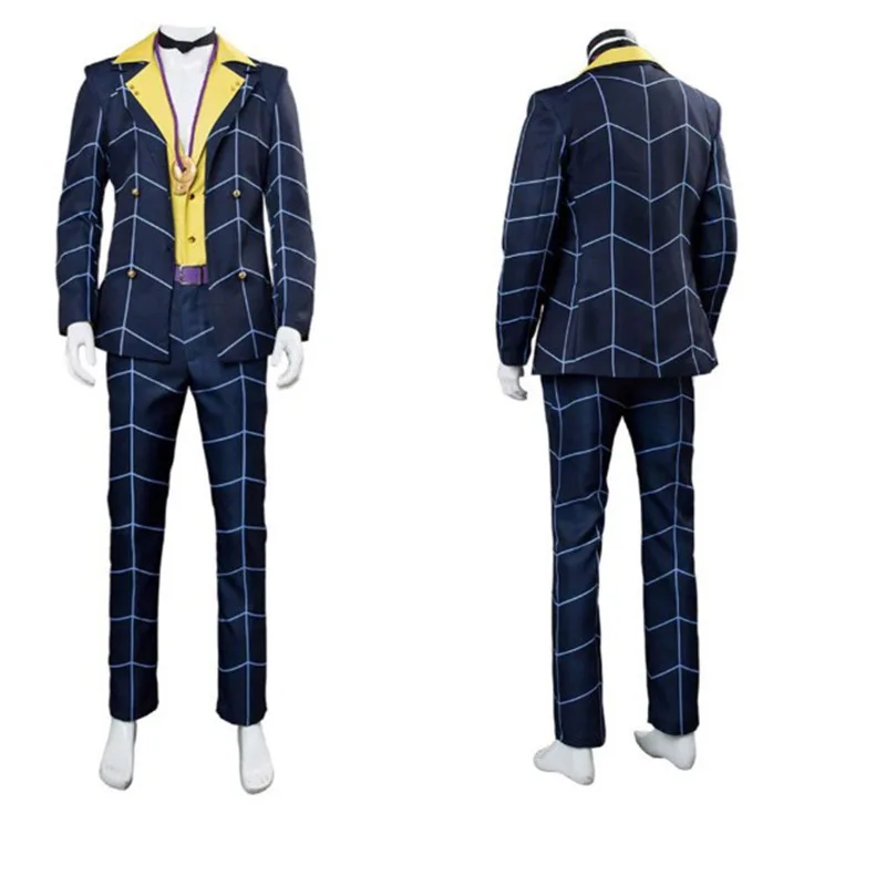 Anime JoJo's Bizarre Adventure The Grateful Dead Adventure Cosplay Prosciutto Costume Men Suit Jacket Pants Shirt Full Set
Anime JoJo's Bizarre Adventure The Grateful Dead Adventure Cosplay Prosciutto Costume Men Suit Jacket Pants Shirt Full Set