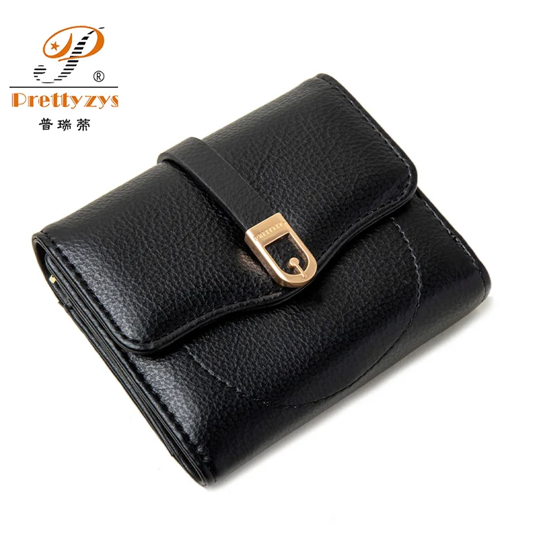 Brand Women Short Wallet Small Hasp Purse Three Fold Wallets Vintage Card Holder Mini Coin Purse
Brand Women Short Wallet Small Hasp Purse Three Fold Wallets Vintage Card Holder Mini Coin Purse