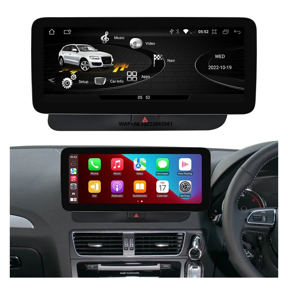 12.3" Android11 RHD Car Stereo Multimedia Wireless Carplay Touch Screen Player for Q5 2009 - 2017 Right Hand Drive
12.3" Android11 RHD Car Stereo Multimedia Wireless Carplay Touch Screen Player for Q5 2009 - 2017 Right Hand Drive