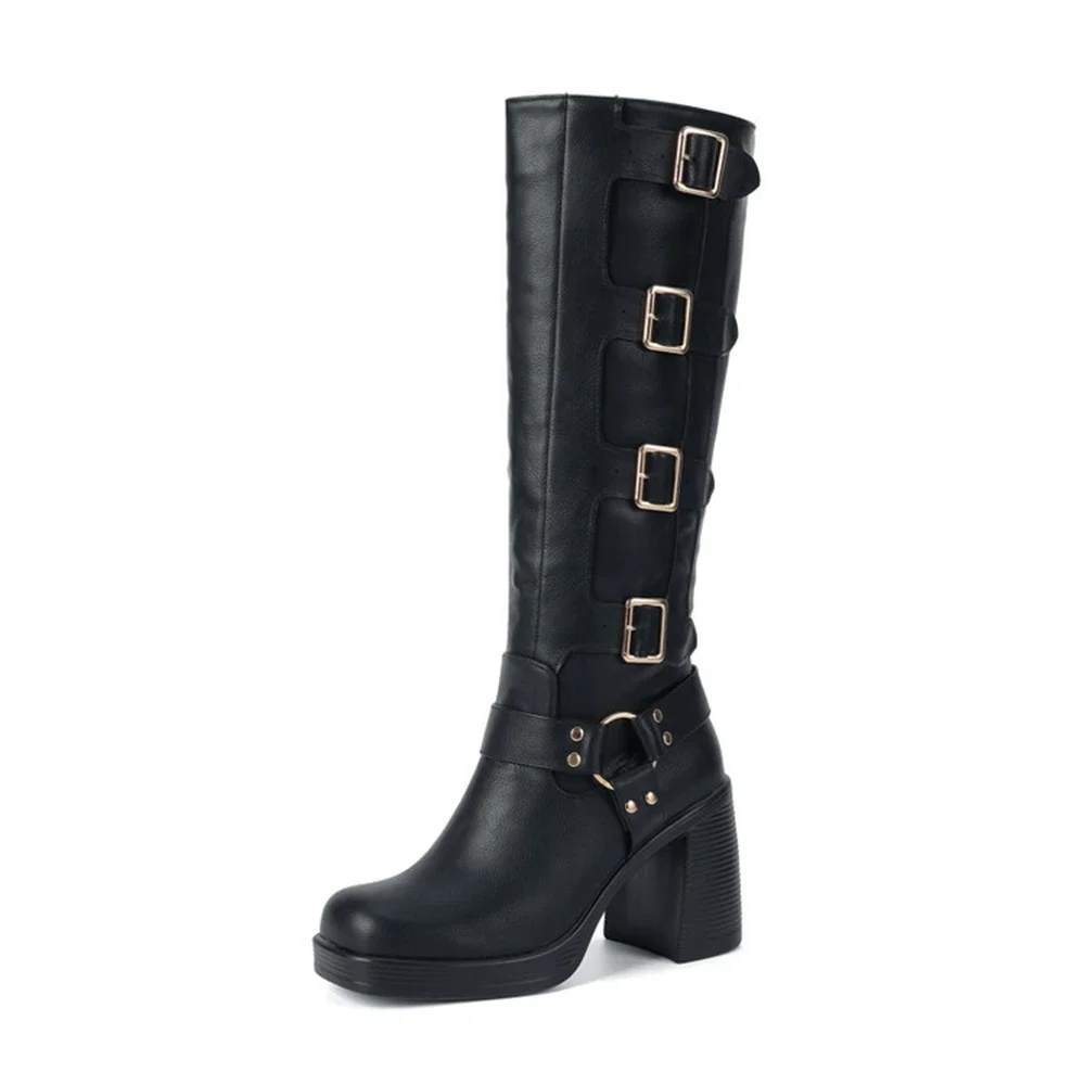 Botas De Mujer Сапоги до колена женские осенне-зимние теплые пикантные модные туфли на высоком каблуке для свадебной вечеринки, готическая обувь на платформе, размер 43 682
Botas De Mujer Сапоги до колена женские осенне-зимние теплые пикантные модные туфли на высоком каблуке для свадебной вечеринки, готическая обувь на платформе, размер 43 682