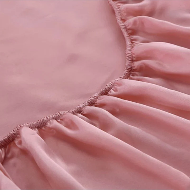1pc Fitted Sheet Deep 25cm 100% Mulberry Silk 22MM Mattress Protector Solid Color Multi Size
1pc Fitted Sheet Deep 25cm 100% Mulberry Silk 22MM Mattress Protector Solid Color Multi Size