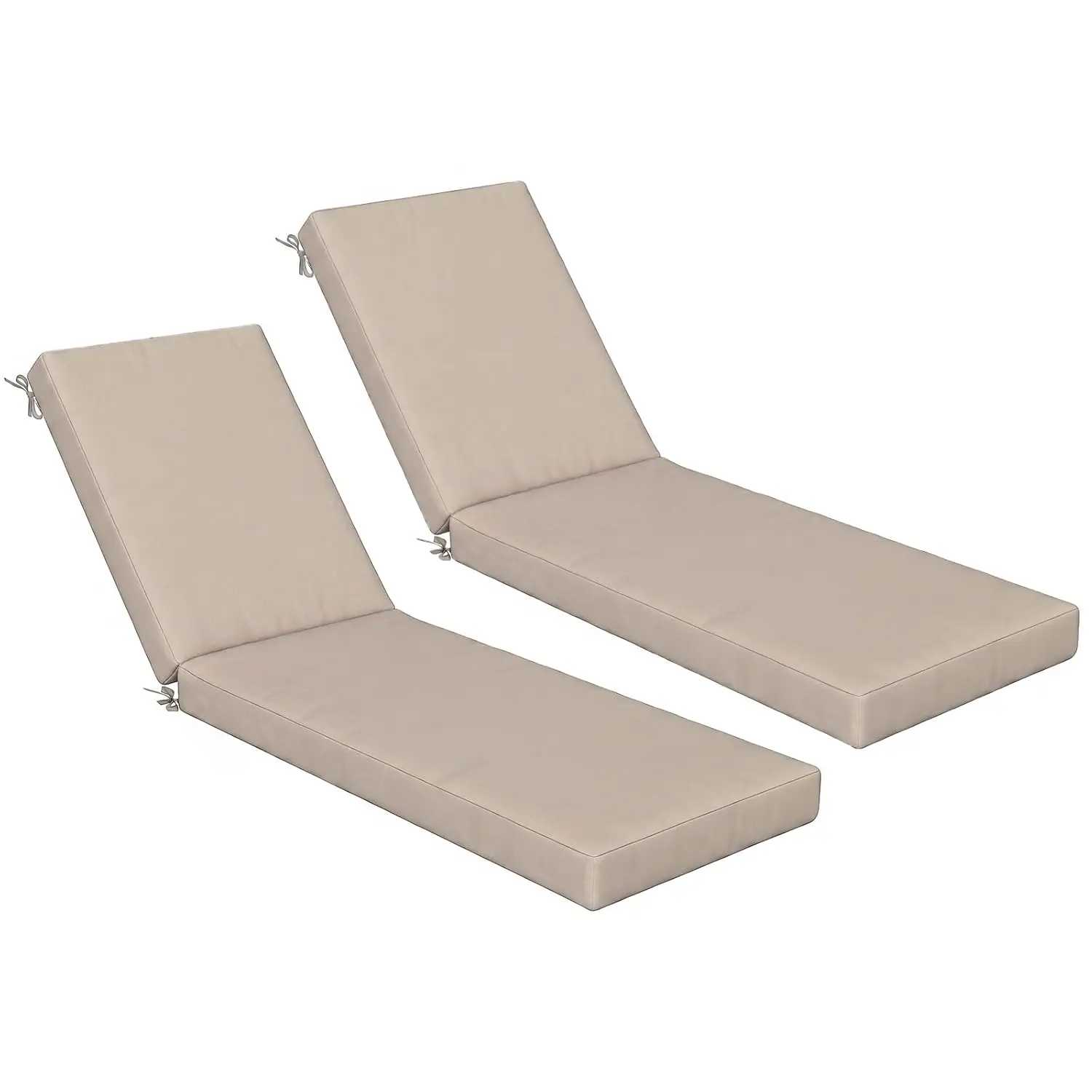 Outdoor Chaise Lounge Cushion Set of 2, Waterproof Fade Resistant Patio Lounge Chair Replacement Cushion with, Customized
Outdoor Chaise Lounge Cushion Set of 2, Waterproof Fade Resistant Patio Lounge Chair Replacement Cushion with, Customized