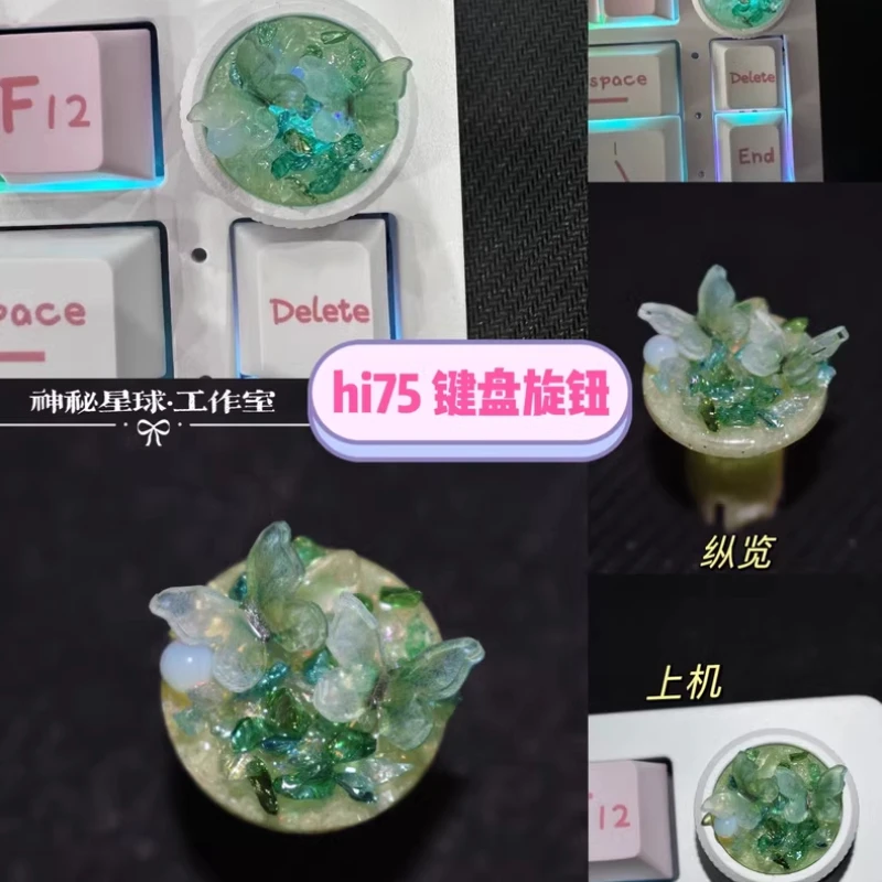 Translucent Knob Keycaps Hi75 Resin Keycap Volume Knob Handmade Customize Artistic Key Caps Mechanical Keyboard Accessories Gift
Translucent Knob Keycaps Hi75 Resin Keycap Volume Knob Handmade Customize Artistic Key Caps Mechanical Keyboard Accessories Gift