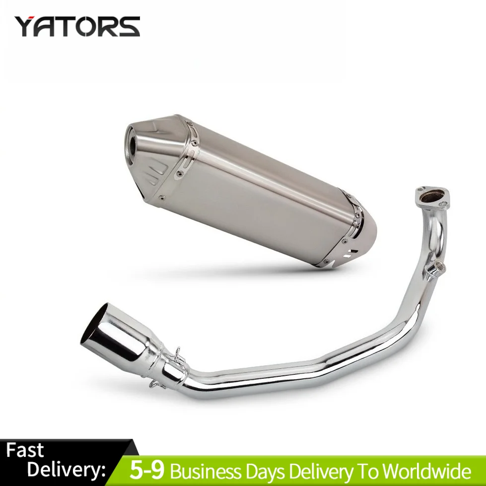 For Yamaha GY6 125CC 150CC Motorcycle Exhaust Header Mid Link Pipe With Muffler Exhaust Systems Exhausts Pipes
For Yamaha GY6 125CC 150CC Motorcycle Exhaust Header Mid Link Pipe With Muffler Exhaust Systems Exhausts Pipes
