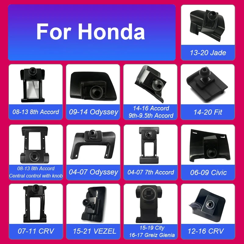 Car Special Mobile Phone Holder Base Vent Mount Bracket Clip For Honda Accord Civic Fit Accrod XRV CRV Avancier Odyssey Elysion
Car Special Mobile Phone Holder Base Vent Mount Bracket Clip For Honda Accord Civic Fit Accrod XRV CRV Avancier Odyssey Elysion