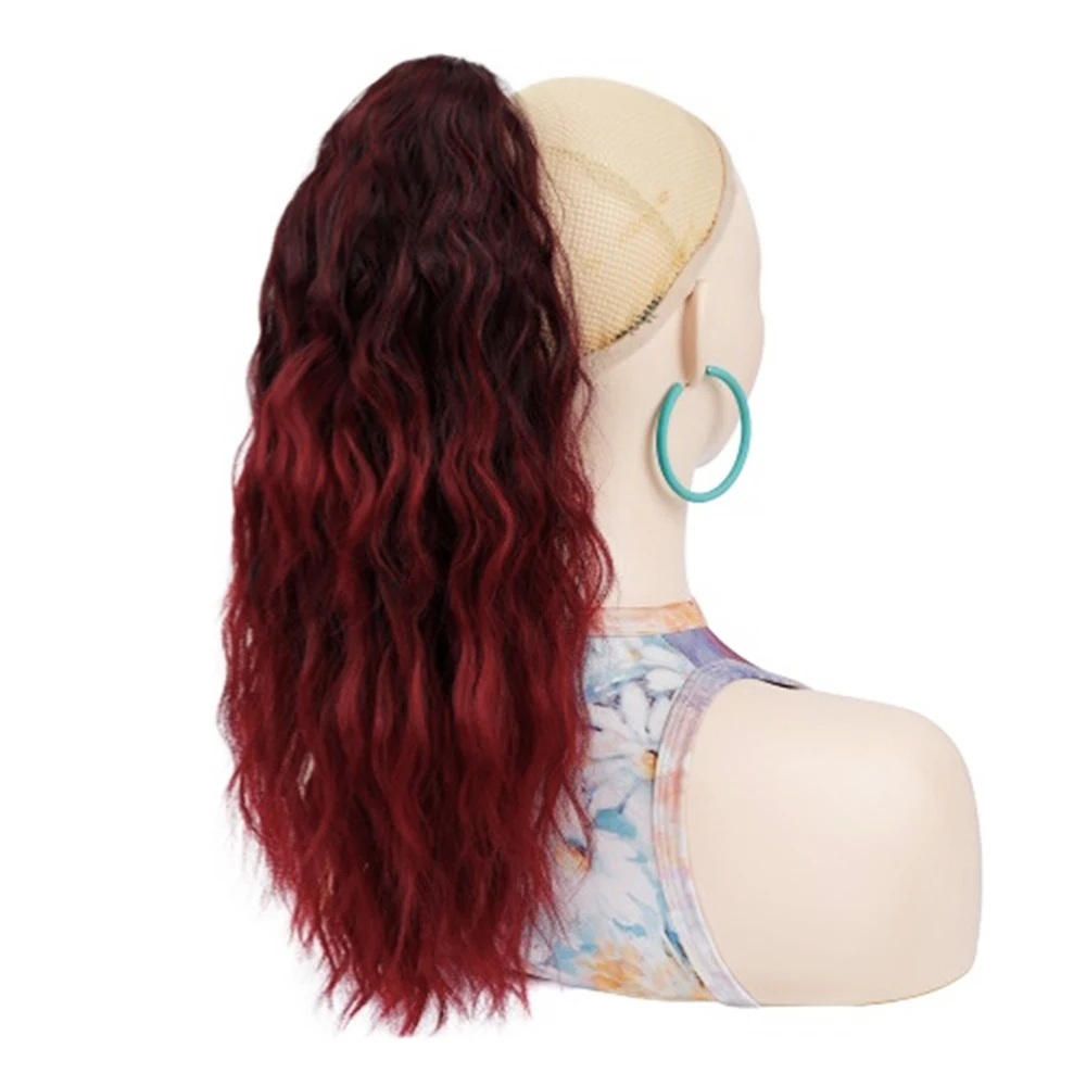 Short Curly Hair Ponytail Extension Claw Clip Ponytails Gradient Color Fluffy Hairstyle Synthetic Hairpiece For Ladies Daily Use
Short Curly Hair Ponytail Extension Claw Clip Ponytails Gradient Color Fluffy Hairstyle Synthetic Hairpiece For Ladies Daily Use