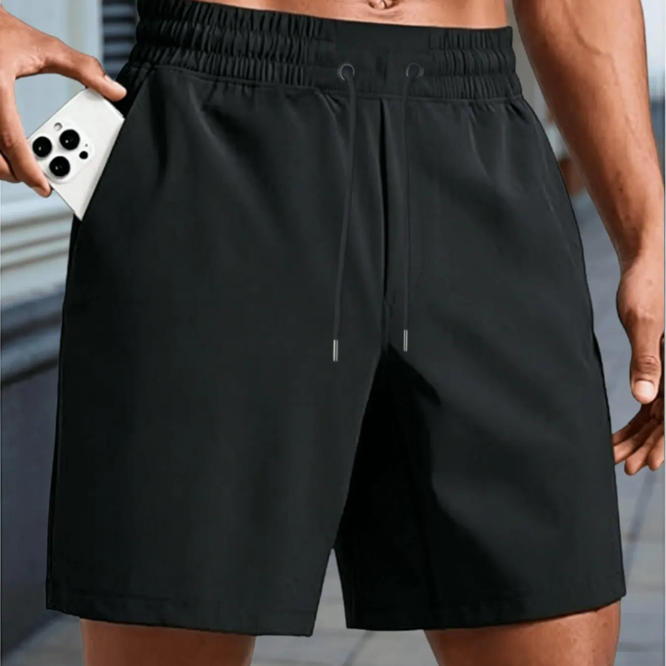 Summer Men'S Comfortable Fashion Casual Shorts Men'S Elastic Drawstring and Pocket Athletic Shorts Suitable for Home Street Wear
Summer Men'S Comfortable Fashion Casual Shorts Men'S Elastic Drawstring and Pocket Athletic Shorts Suitable for Home Street Wear