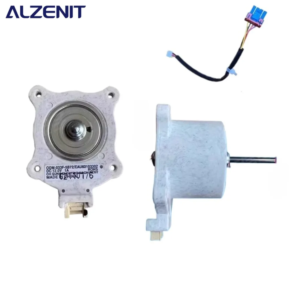New For LG Refrigerator Cooling Fan Motor ODM-033F-5B72 DC 12V 1A EAU63103302 Fridge Radiator Freezer Parts
New For LG Refrigerator Cooling Fan Motor ODM-033F-5B72 DC 12V 1A EAU63103302 Fridge Radiator Freezer Parts