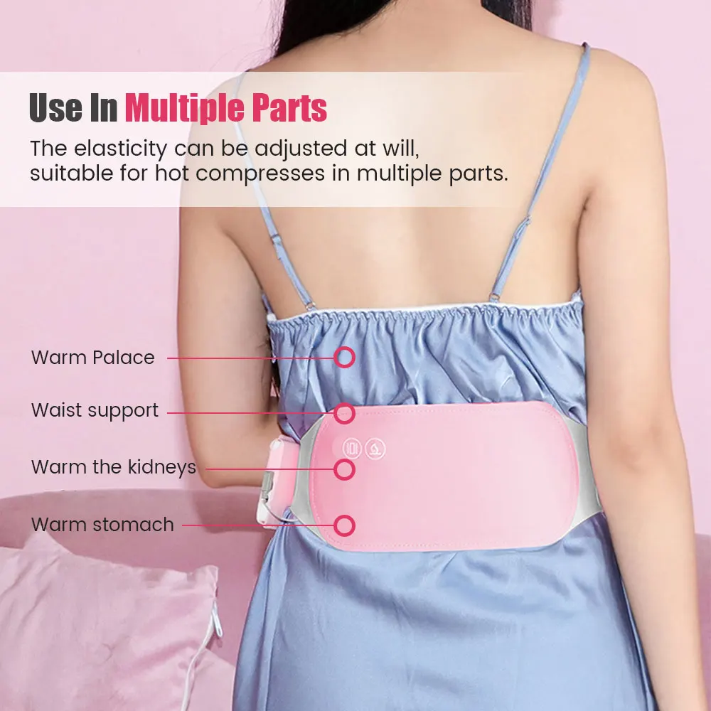 Electric 6 Modes Menstrual Heating Pad Electric Warm Lady Uterus Reduce Menstrual Stomachache Waist Pain Hot Compress Massager
Electric 6 Modes Menstrual Heating Pad Electric Warm Lady Uterus Reduce Menstrual Stomachache Waist Pain Hot Compress Massager