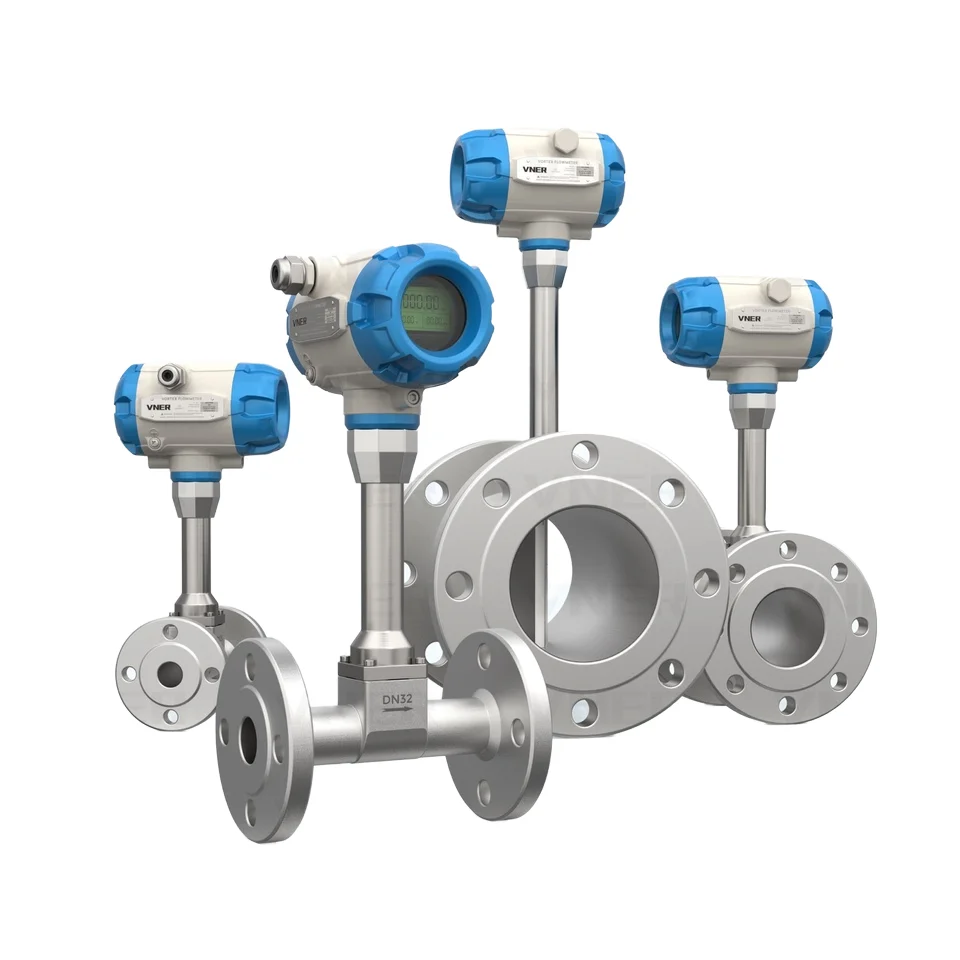 ANSI: 1'' Cost-Efficient Integrated/Remote Vortex Flowmeter, SS304/316/Hastelloy Flanged, Analog/Pulse/Hart Output for /Steam
ANSI: 1'' Cost-Efficient Integrated/Remote Vortex Flowmeter, SS304/316/Hastelloy Flanged, Analog/Pulse/Hart Output for /Steam