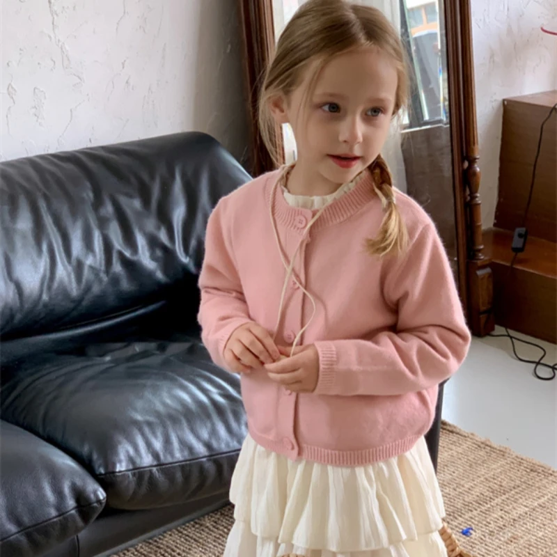 Girls Sweater Wool Coat Kids Tops Knitting 2023 Ribbon Thicken Warm Winter Autumn Plus Size Cottons Cardigan Children's Clothing
Girls Sweater Wool Coat Kids Tops Knitting 2023 Ribbon Thicken Warm Winter Autumn Plus Size Cottons Cardigan Children's Clothing