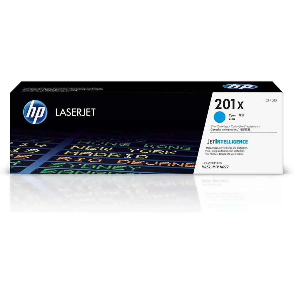 Высокопроизводительный тонер-картридж, совместимый с Color LaserJet Pro M252, серия MP M277 | C401X
Высокопроизводительный тонер-картридж, совместимый с Color LaserJet Pro M252, серия MP M277 | C401X
