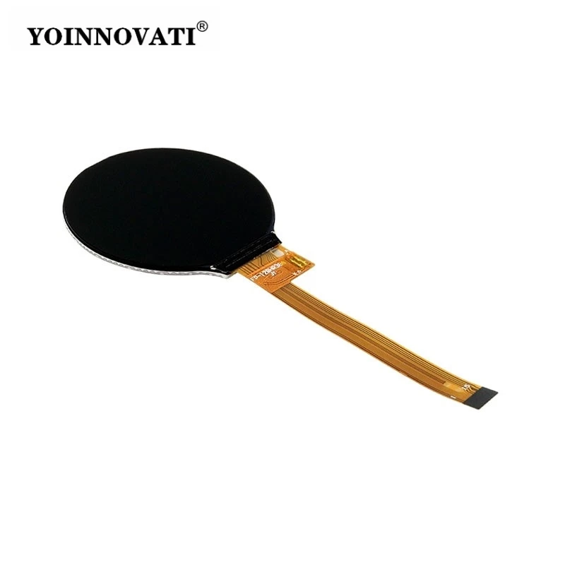 1.28 Inch IPS Round TFT LCD Display Module, RGB 240x240, GC9A01 Driver, SPI Interface, with 15-Pin Plug-in Long Ribbon Cable
1.28 Inch IPS Round TFT LCD Display Module, RGB 240x240, GC9A01 Driver, SPI Interface, with 15-Pin Plug-in Long Ribbon Cable