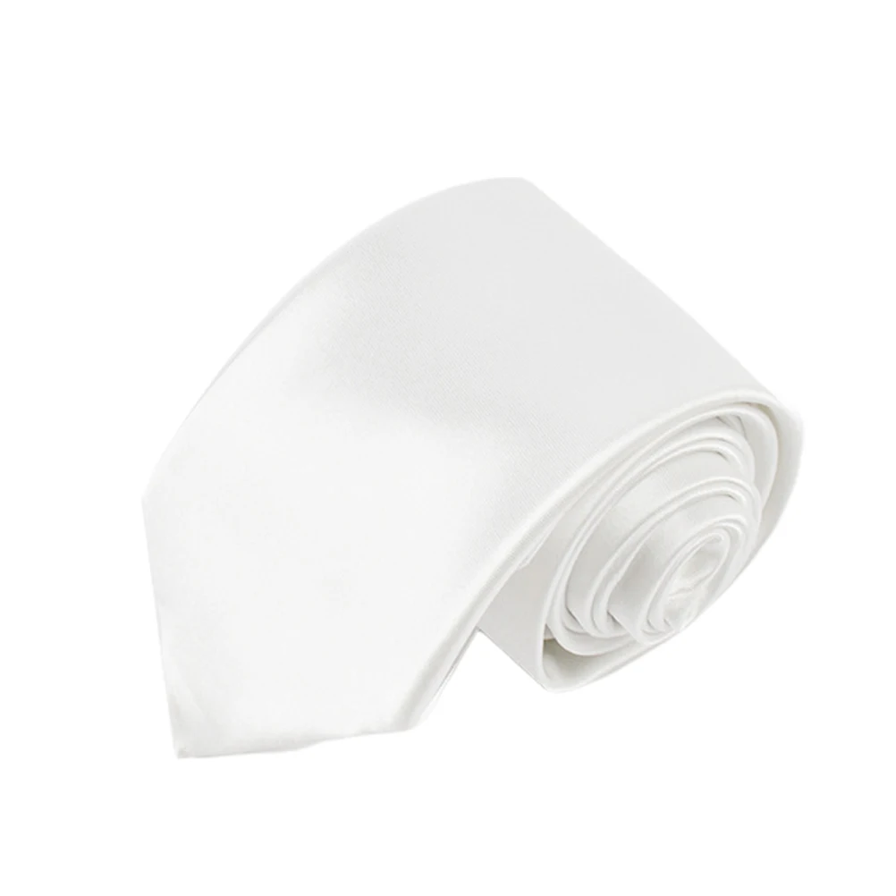 5 Cm White Tie Solid Color Polyester Material Cosplay Neckties Party Costume Clothes Accessories Durable Lasting
5 Cm White Tie Solid Color Polyester Material Cosplay Neckties Party Costume Clothes Accessories Durable Lasting