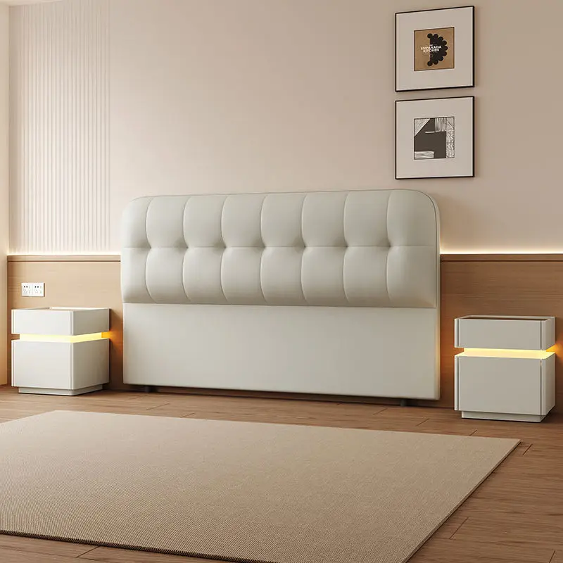 Soft bag bedside single buy 2025 new solid wood simple modern floor bedroom backrest board light luxury
Soft bag bedside single buy 2025 new solid wood simple modern floor bedroom backrest board light luxury