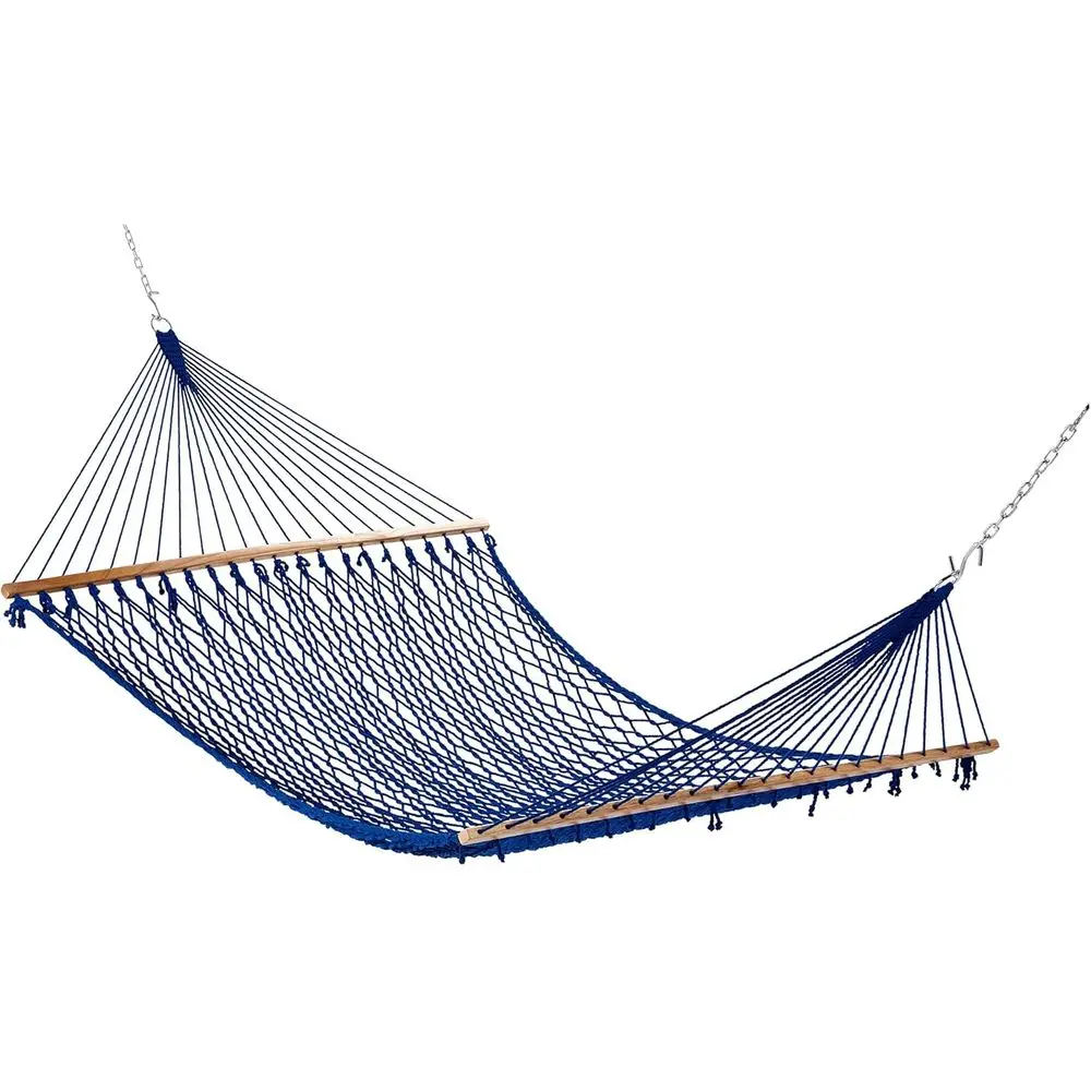 60 Wide Cotton Rope Hammock with Chains & Hooks, Suitable for Indoor, Outdoor, Poolside, Patio, Backyard, Eco-friendly Polyester
60 Wide Cotton Rope Hammock with Chains & Hooks, Suitable for Indoor, Outdoor, Poolside, Patio, Backyard, Eco-friendly Polyester