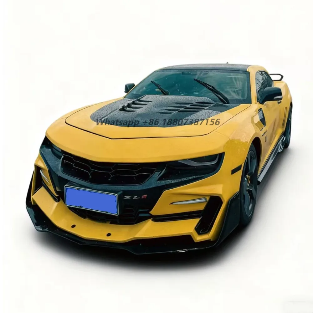 For the Sixth-generation Camaro Body Kit Camaro Upgraded with Transformers 5-style Front and Rear Bumpers Hood Spoiler
For the Sixth-generation Camaro Body Kit Camaro Upgraded with Transformers 5-style Front and Rear Bumpers Hood Spoiler