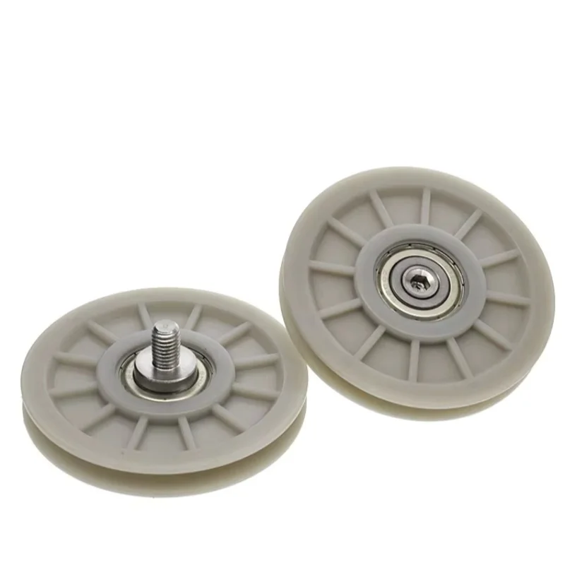 4Pcs 10x77x10mm bearing pulley 4mm overhead crane wheel elevator floor door hanging door wheel r2 grooved roller guide wheel
4Pcs 10x77x10mm bearing pulley 4mm overhead crane wheel elevator floor door hanging door wheel r2 grooved roller guide wheel