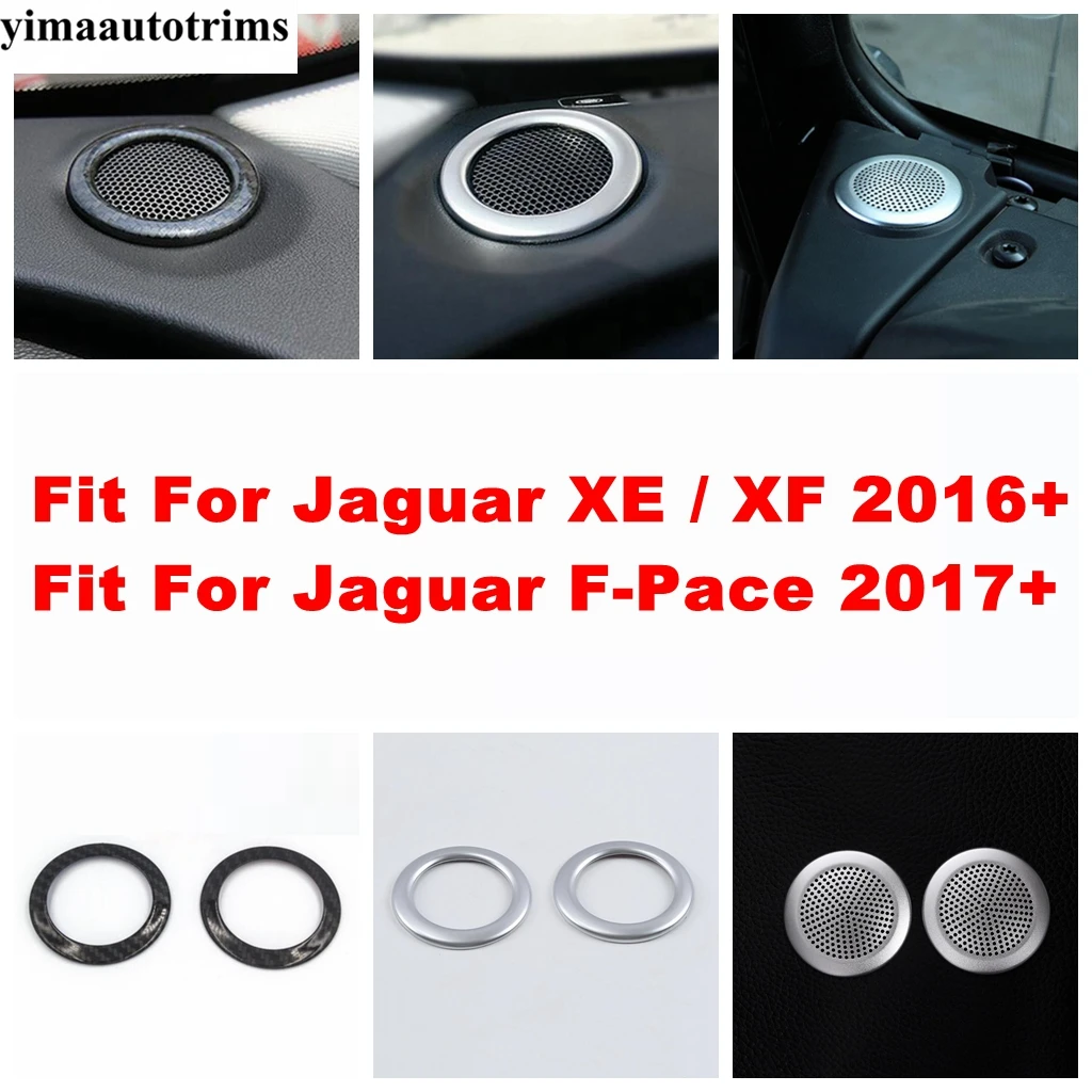 ABS / Metal Accessories Dashboard Audio Stereo Sound Speaker Ring Cover Trim For Jaguar XE / XF 2016 - 2022 / F-Pace 2017 - 2022
ABS / Metal Accessories Dashboard Audio Stereo Sound Speaker Ring Cover Trim For Jaguar XE / XF 2016 - 2022 / F-Pace 2017 - 2022