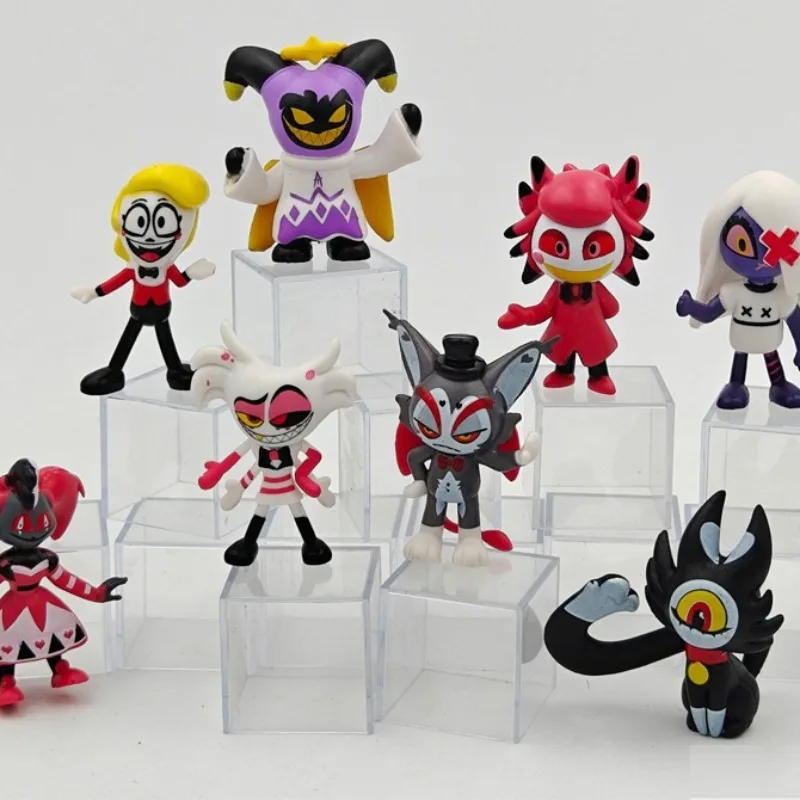 8PcsHazbin Hotel Q Version Anime Figure Set Chibi Character Model Toys Desktop Decoration Collectible Figurines for Teens & Fans
8PcsHazbin Hotel Q Version Anime Figure Set Chibi Character Model Toys Desktop Decoration Collectible Figurines for Teens & Fans
